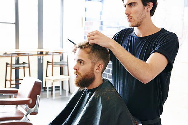 Professional hair cutting and styling service